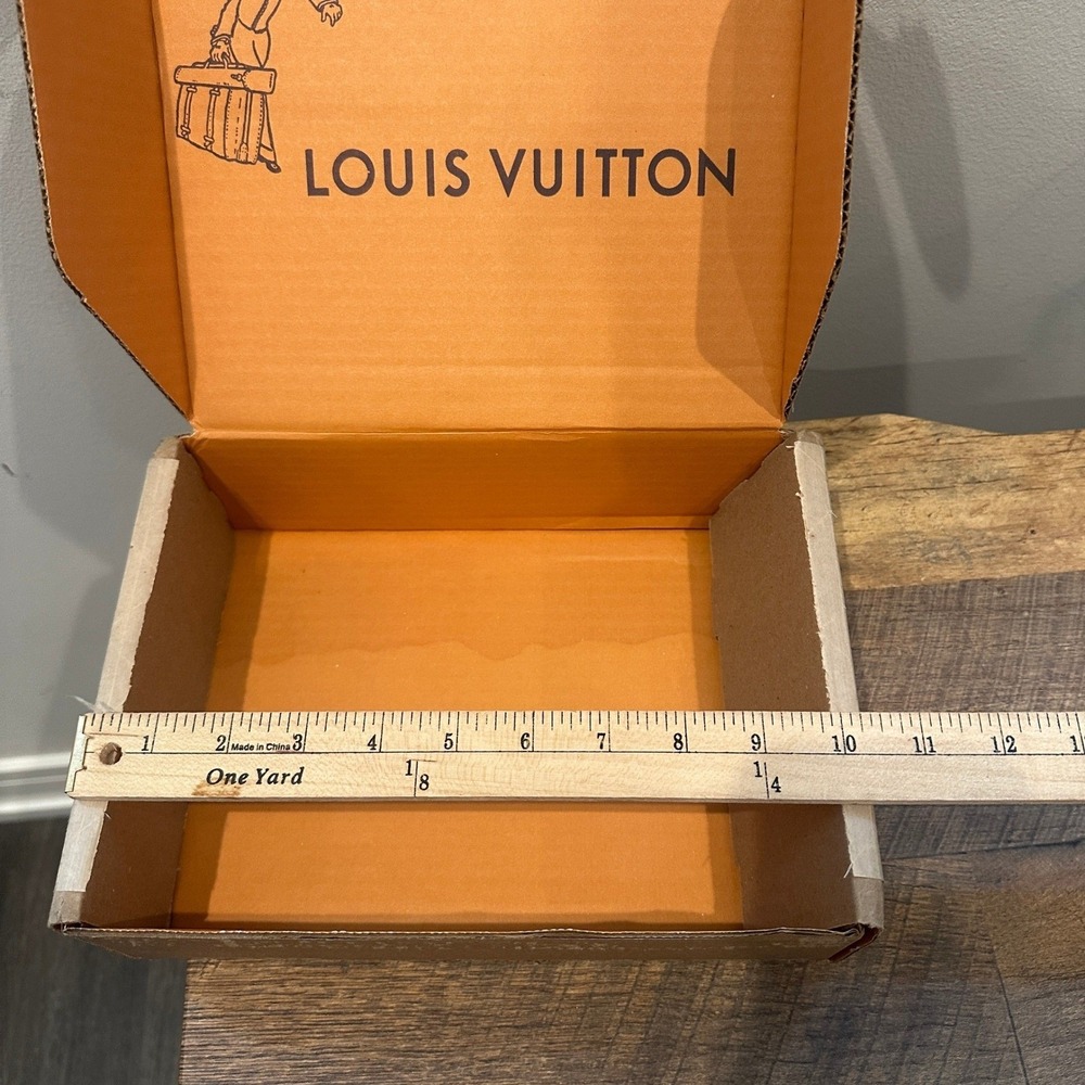 Louis Vuitton Orange Packaging Set Box Shopping Bag Shipping Box - Picture 6 of 6